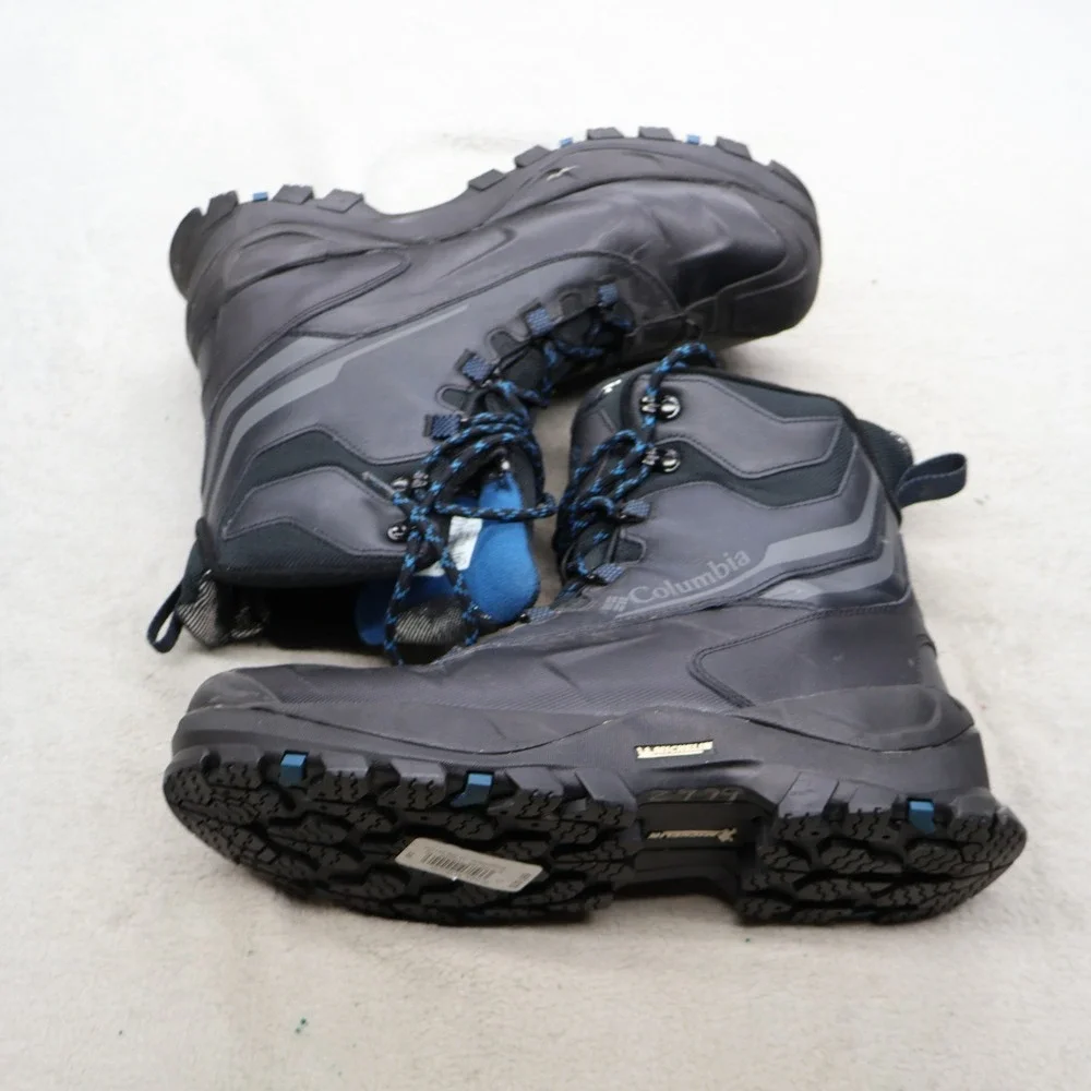 Columbia Mens 12 Snow Boots Black Bugaboot Plus IV Omni Heat BM5978-010 NWD